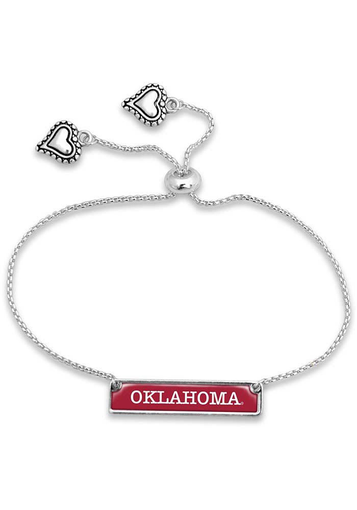Oklahoma Sooners Nameplate Womens Bracelet