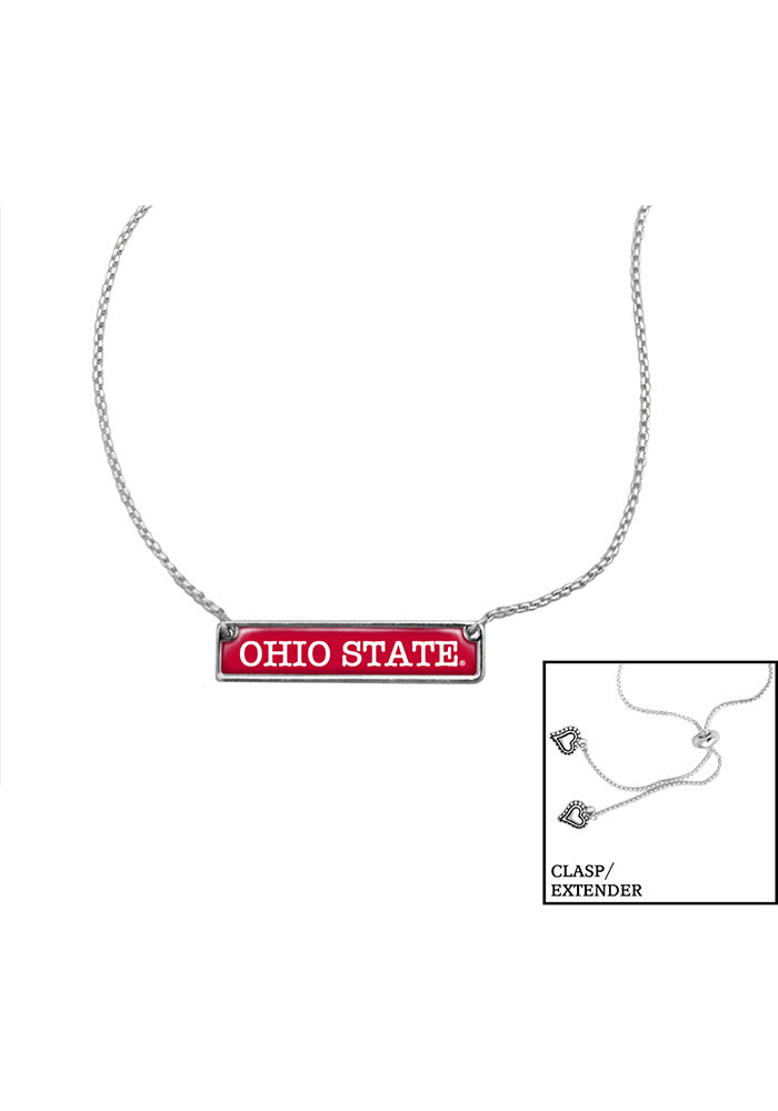 Ohio State Buckeyes Nameplate Necklace