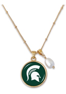 Michigan State Spartans Diana Necklace