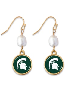 Michigan State Spartans Diana Womens Earrings
