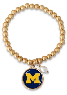 Diana Michigan Wolverines Womens Bracelet - Blue