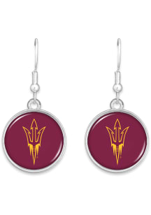 Arizona State Sun Devils Leah Womens Earrings