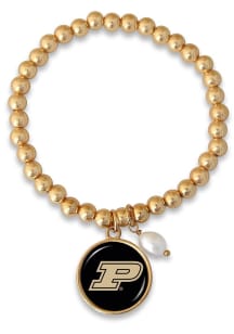 Diana Purdue Boilermakers Womens Bracelet - Black