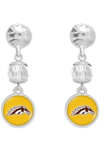 Ivy Western Michigan Broncos Womens Earrings - Brown