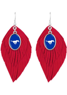 SMU Mustangs Boho Womens Earrings
