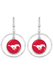 SMU Mustangs Campus Chic Womens Earrings