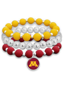 Amanda Minnesota Golden Gophers Womens Bracelet - Maroon