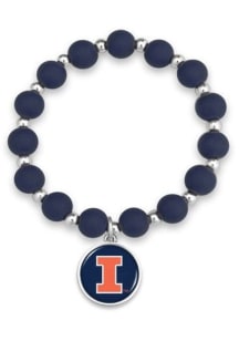 Leah Illinois Fighting Illini Womens Bracelet - Orange