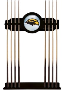 Southern Mississippi Golden Eagles Solid Wood Cue Rack Pool Table