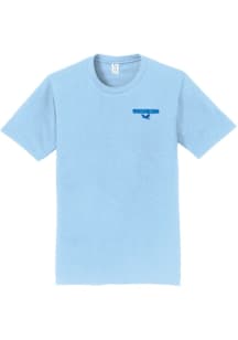 Washington D.C. Womens Light Blue Julia Gash Design Short Sleeve T-Shirt