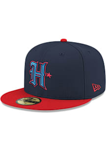 New Era Houston Texans Mens Navy Blue GCP 59FIFTY Fitted Hat