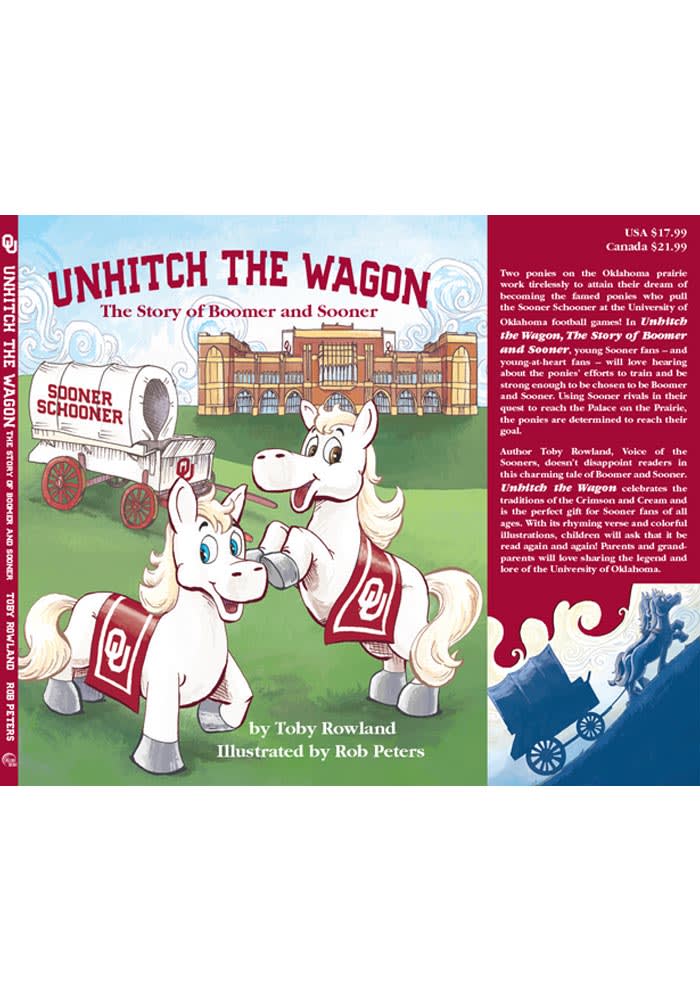 Oklahoma Sooners Unhitch the Wagon Children's Book