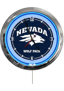 Nevada Wolf Pack Multi Color LED Wall Clock