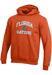 Champion Florida Gators Youth Orange Arch Mascot Long Sleeve Hoodie