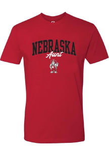 Nebraska Cornhuskers Red Summit Sportswear Aunt Short Sleeve T-Shirt