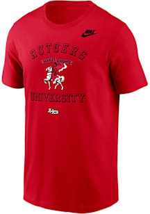 Nike Rutgers Scarlet Knights Red DriFIT Short Sleeve T Shirt