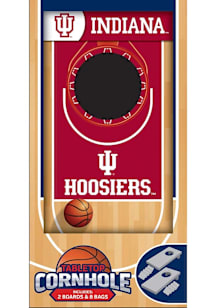 Crimson Indiana Hoosiers Tabletop Cornhole Game