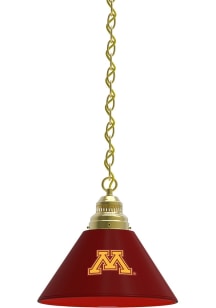 Gold Minnesota Golden Gophers Single Billiard Lamp