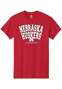 Nebraska Cornhuskers Red Summit Sportswear Class of 2029 Short Sleeve T Shirt