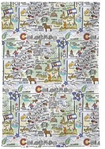 Colorado Tea Towel