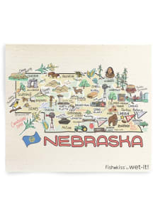Nebraska Fish-Kiss Wet-It Towel