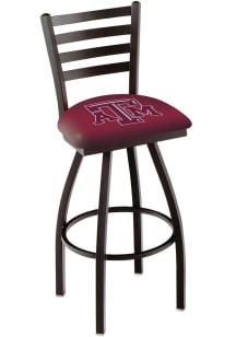 Texas A&amp;M Aggies High Back Swivel Pub Stool - Black