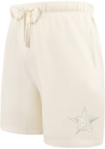 Pro Standard Houston Astros Mens White Neutral Shorts