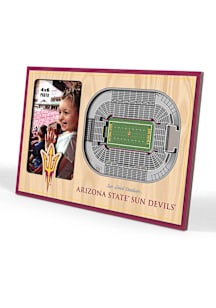 Arizona State Sun Devils 4x6 Sadium View Picture Frame - Maroon