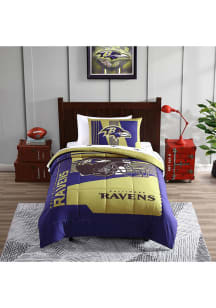 Baltimore Ravens Status Twin Size Bed in a Bag