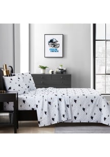 Carolina Panthers Scatter Queen Size Sheet