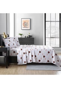 Chicago Bears Scatter Queen Size Sheet