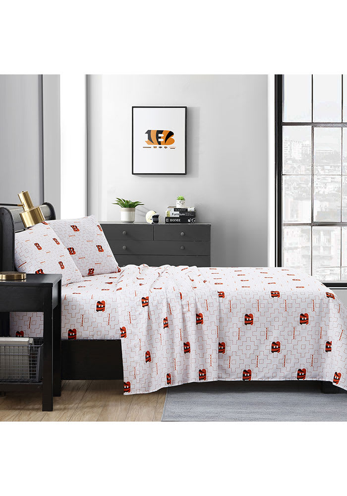 Cincinnati Bengals Scatter Full Size Sheet