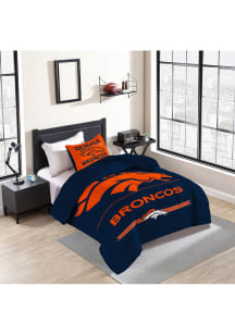 Denver Broncos Command Twin Comforter