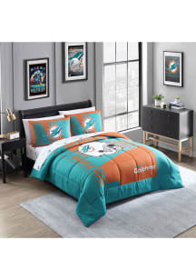 Miami Dolphins Status Queen Size Bed in a Bag