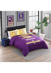 Minnesota Vikings Command Queen Comforter