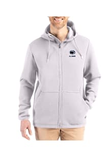 Cutter and Buck Penn State Nittany Lions Mens Grey Alumni Epic Comfort Full Zip Light Weight Jacke..