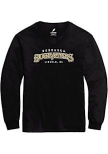Nebraska Cornhuskers Black Bugeaters Wordmark Long Sleeve T Shirt