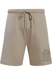 Pro Standard New York Yankees Mens Tan Neutral Shorts