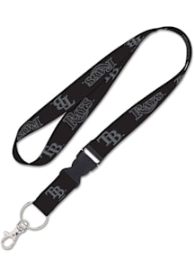 Tampa Bay Rays Black Lanyard - Black
