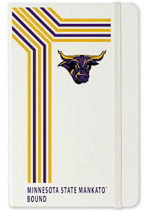 Minnesota State Mankato Mavericks School Bound Notebook and Folder - White