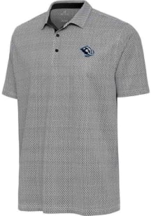 Antigua Utah Hockey Club Mens White Intersect Short Sleeve Polo
