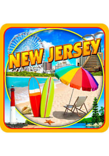 New Jersey Coaster Magnet