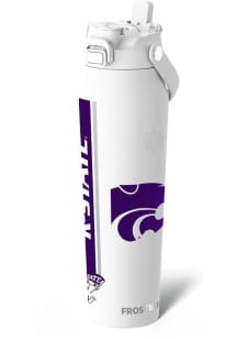 White K-State Wildcats 32oz Bottle Buddy Stainless Steel Bottle