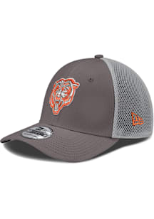 New Era Chicago Bears Mens Graphite Bear Head Two-Tone Neo GCP 39THIRTY Flex Hat