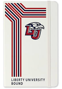 Liberty Flames School Bound team logo Notebook and Folder - White
