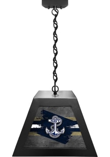 Navy Midshipmen Pendant Black Billiard Lamp