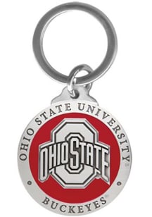 Ohio State Buckeyes Pewter Keychain