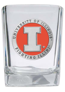 Illinois Fighting Illini 1.5oz Square Shot Glass