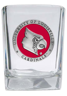 Louisville Cardinals 1.5oz Square Shot Glass