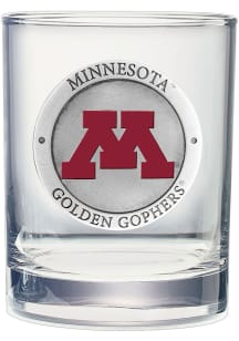 Maroon Minnesota Golden Gophers 14oz Dbl Old Fashion Rock Glass